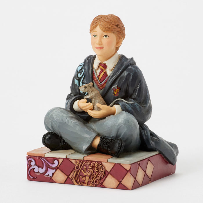 Harry Potter by Jim Shore | Ron with Scabbers | Figurine