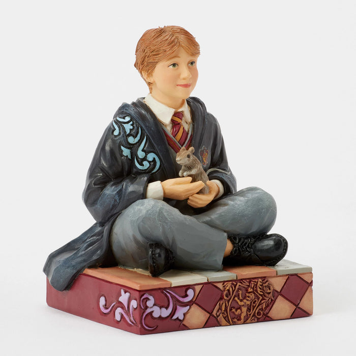 Harry Potter by Jim Shore | Ron with Scabbers | Figurine
