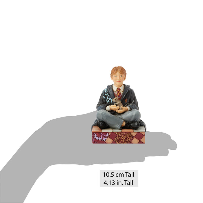 Harry Potter by Jim Shore | Ron with Scabbers | Figurine