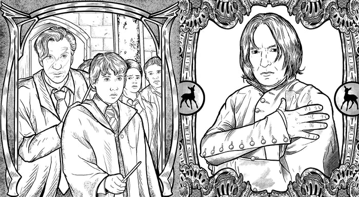 Harry Potter: Coloring Wizardry