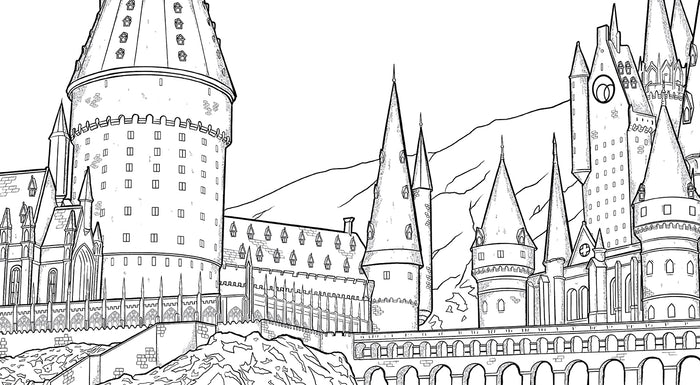 Harry Potter: Coloring Wizardry