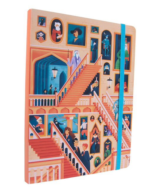 Harry Potter: Exploring Hogwarts The Grand Staircase Notebook