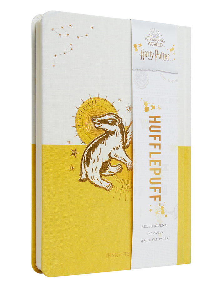 Harry Potter: Hufflepuff Constellation Hardcover Ruled Journal