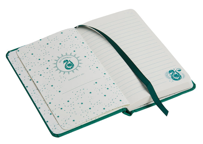 Harry Potter: Slytherin Constellation Ruled Pocket Journal