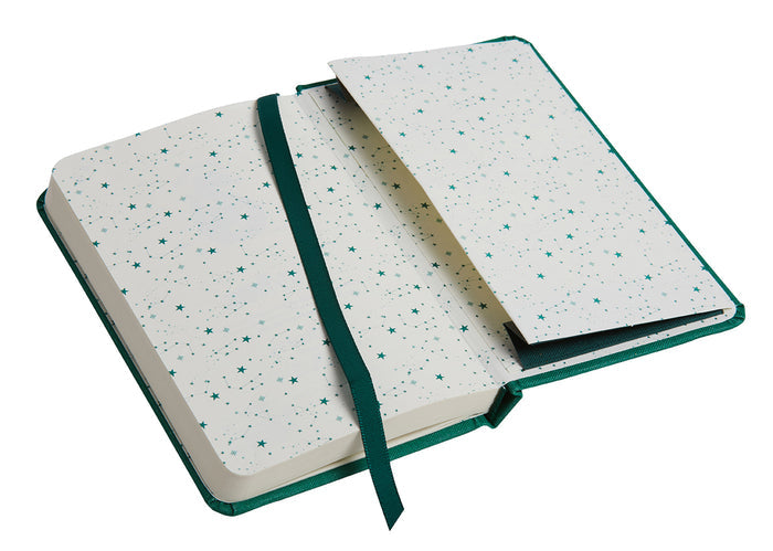 Harry Potter: Slytherin Constellation Ruled Pocket Journal