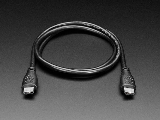 HDMI Cable - 1 meter (Official Raspberry Pi) [Discontinued] by The Pi Hut - The Pi Hut