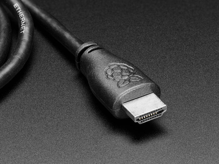 HDMI Cable - 1 meter (Official Raspberry Pi) [Discontinued] by The Pi Hut - The Pi Hut