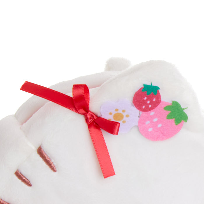 Hello Kitty Plush Crossbody Bag (Strawberry News 50th Anniversary) Bags Global Original