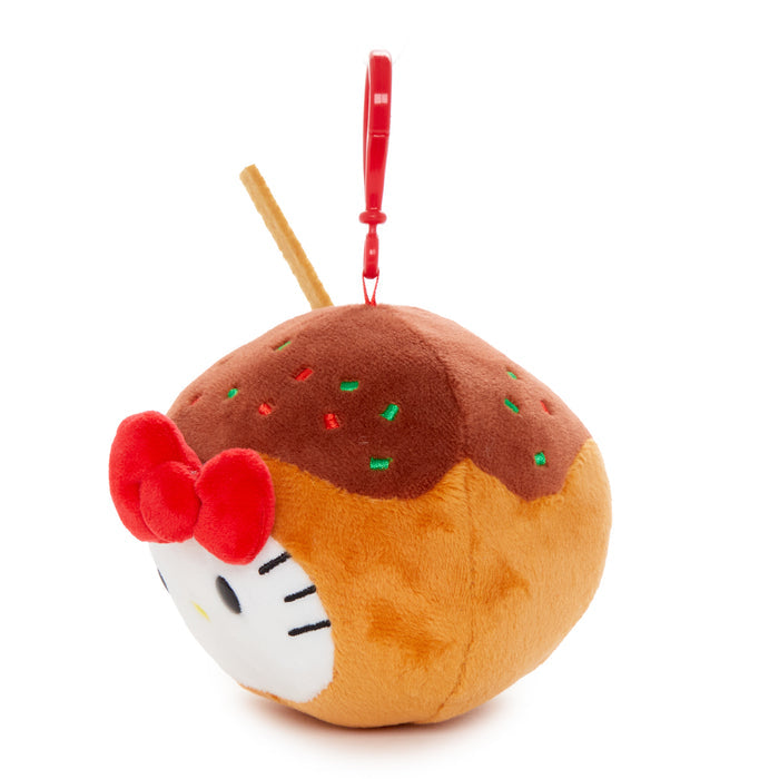 Hello Kitty Takoyaki Plush Mascot Clip Accessory NAKAJIMA CORPORATION