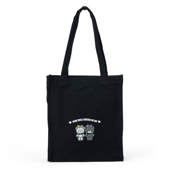 Hello Kitty Tote Bag (Monochrome Birthday Twins Series) Bags Japan Original