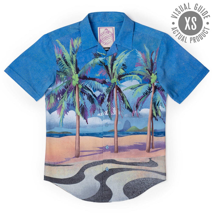 (XS) RSVLTS XS RSVLTS RSVLTS Travel Series 2 "Her name is Rio" _ KUNUFLEX Short Sleeve Shirt