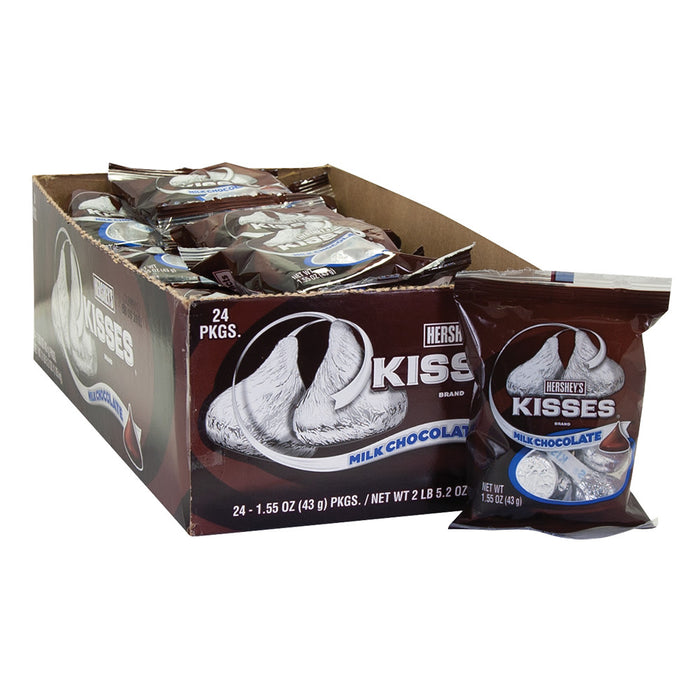 Hershey's Bag Kisses 1.55oz - 24ct