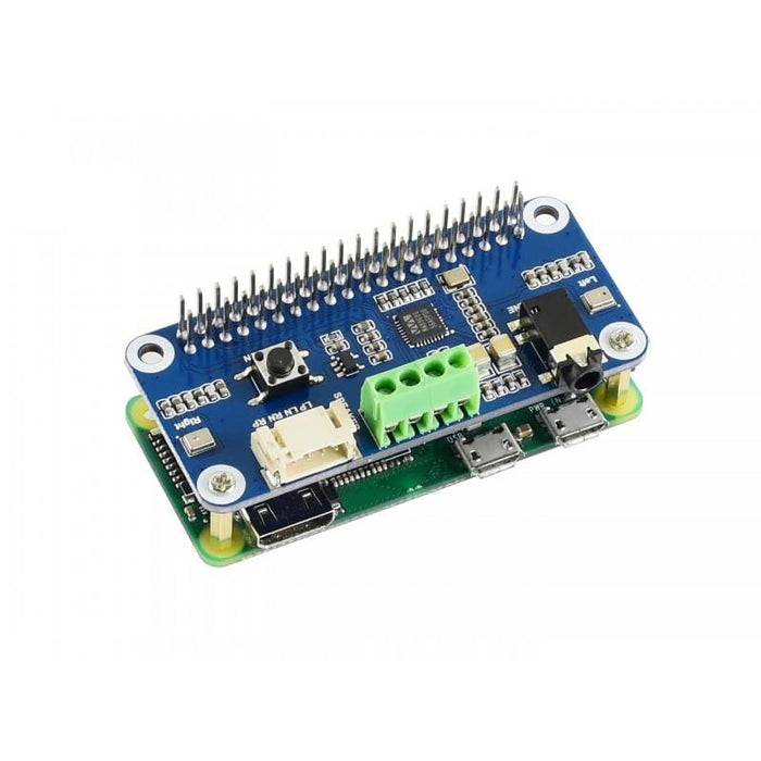 Hi-Fi Sound Card HAT for Raspberry Pi (with speakers) by Waveshare - The Pi Hut