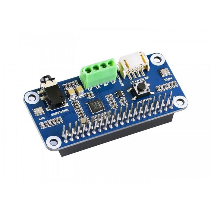 Hi-Fi Sound Card HAT for Raspberry Pi (with speakers) by Waveshare - The Pi Hut