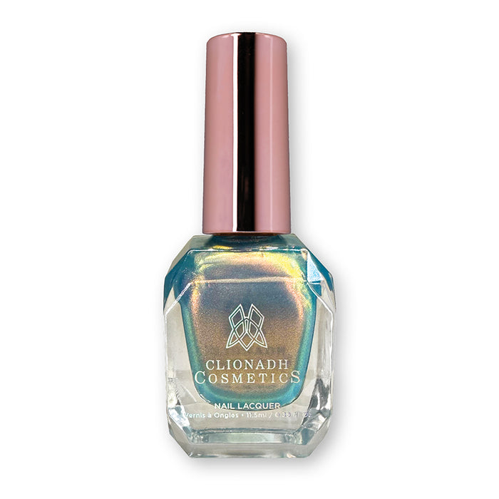 Hilt Nail Lacquer bottle in front of a white background.