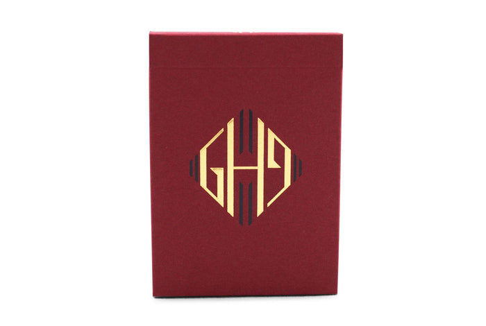 Hollingworths, Burgundy Ed. 2015 Edition* Playing Cards by Dan & Dave