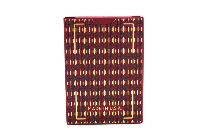 Hollingworths, Burgundy Ed. 2015 Edition* Playing Cards by Dan & Dave
