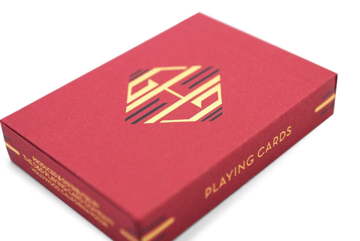 Hollingworths, Burgundy Ed. 2015 Edition* Playing Cards by Dan & Dave