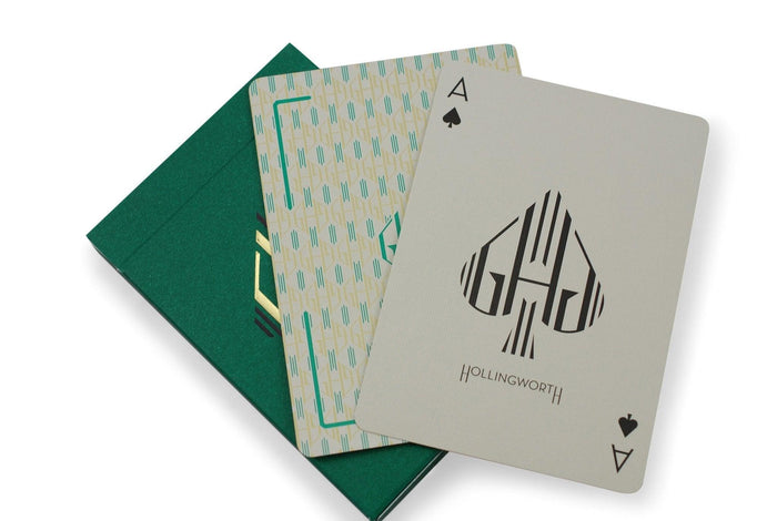 Hollingworths, Emerald Ed. Playing Cards by Dan & Dave