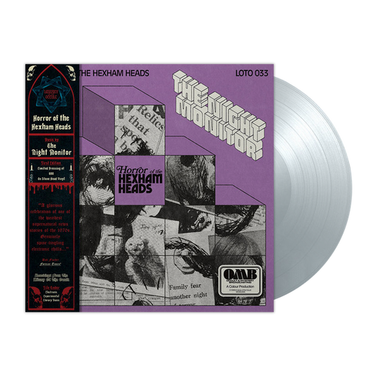 Horror of the Hexham Heads LP by The Night Monitor