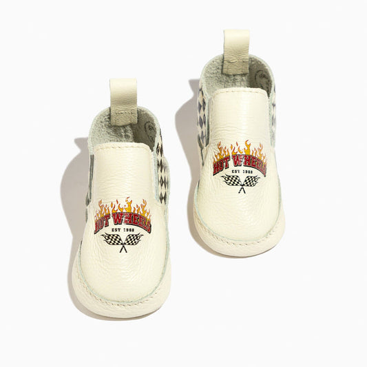 Hot Wheels™ Checkered Slip On Baby Shoes Slip On Soft Sole