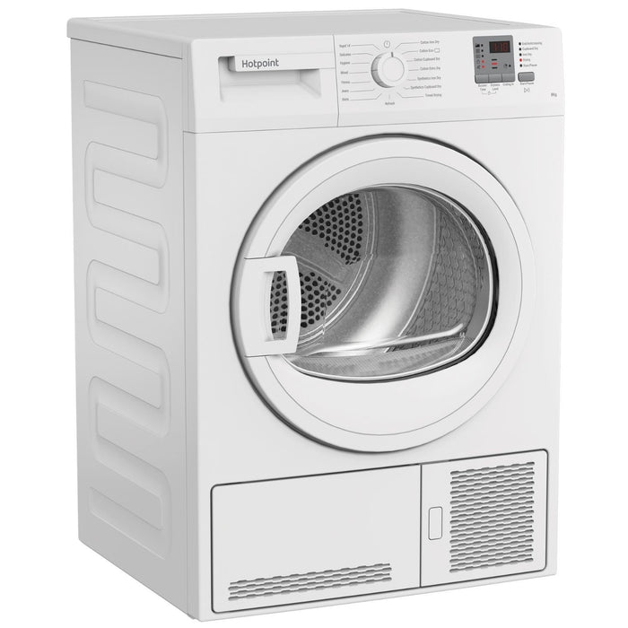 Hotpoint CHDC82WWGDUK 8KG Condenser Tumble Dryer Black
