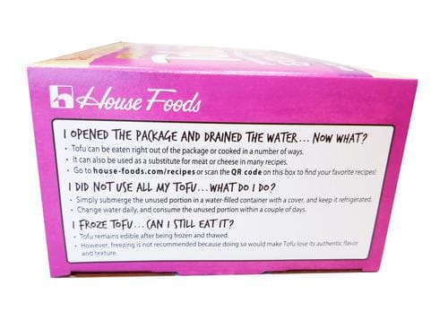 House Foods Organic Tofu 4 Units 340 g / 12 oz Firm tofu is great in savory dishes and can be used for scrambles, sandwiches and stir fry's-468034 Hannah's Variety Store