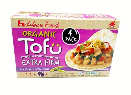 House Foods Organic Tofu 4 Units 340 g / 12 oz Firm tofu is great in savory dishes and can be used for scrambles, sandwiches and stir fry's-468034 Hannah's Variety Store