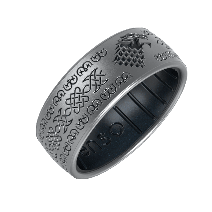 Game of Thrones Silicone Ring - House Stark