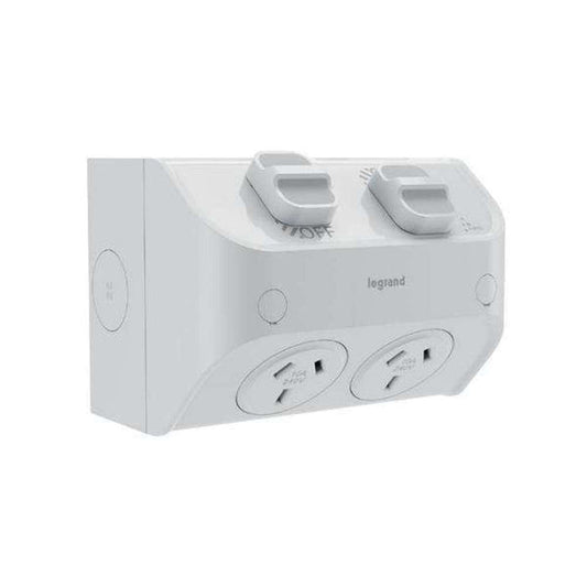 HPM Weatherproof GPO 10A Double
