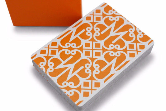 Hustlers Orange Limited Playing Cards by Ellusionist
