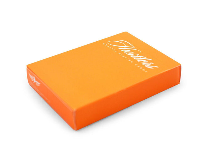 Hustlers Orange Limited Playing Cards by Ellusionist
