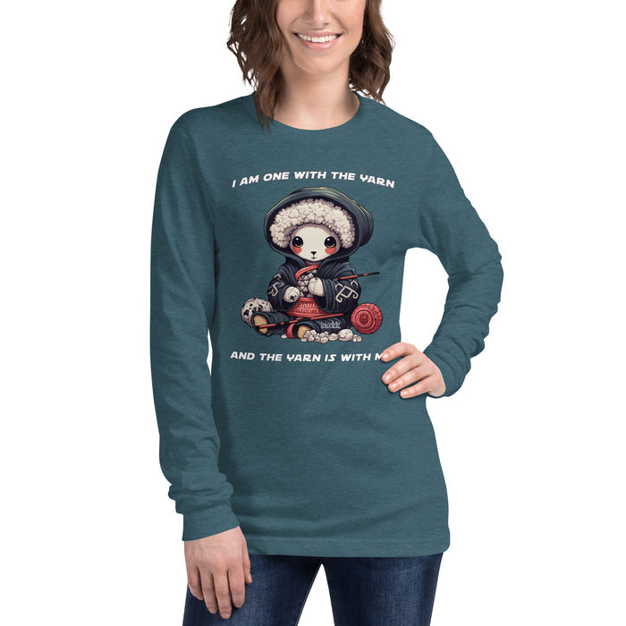 I Am One With The Yarn - Unisex Long Sleeve Tee