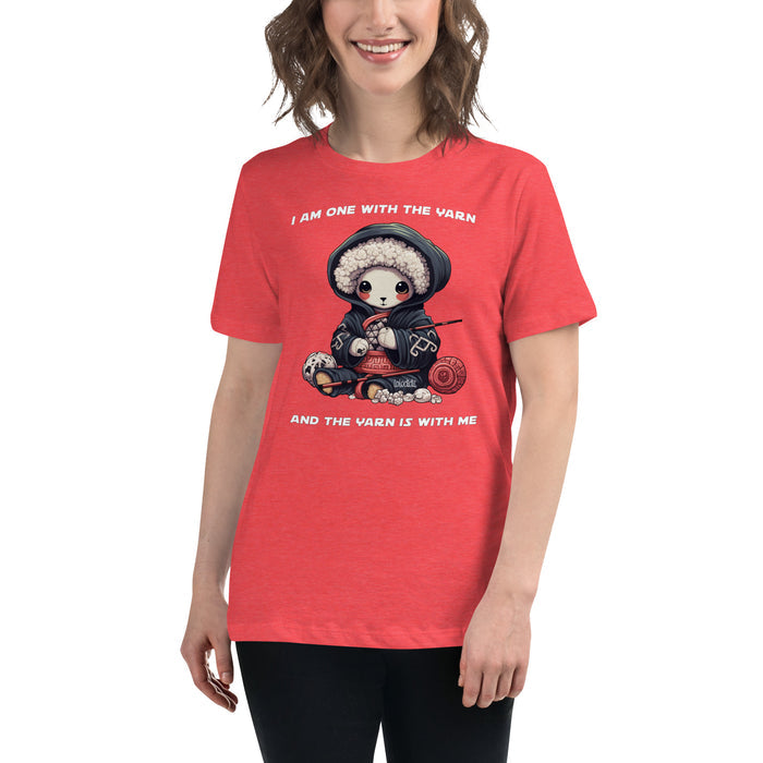 I Am One With The Yarn - Women's Relaxed T-Shirt