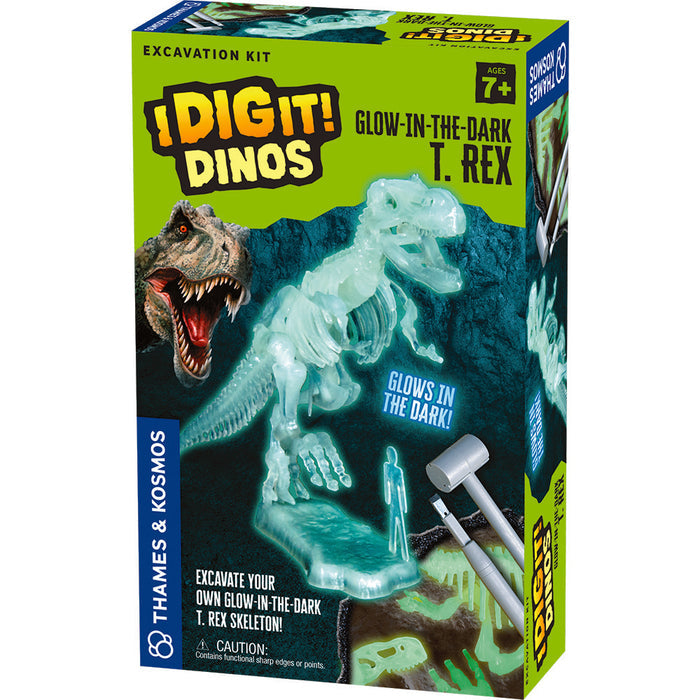 I Dig It! Dinos - Glow-in-the-Dark T. Rex Excavation Kit STEM Thames & Kosmos