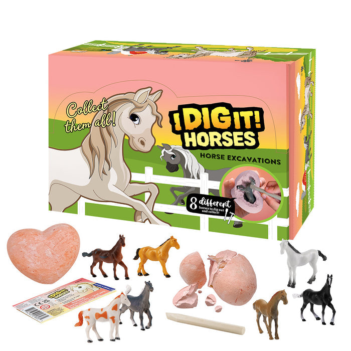 I Dig It! Horses 18-Piece Gift Set STEM Thames & Kosmos
