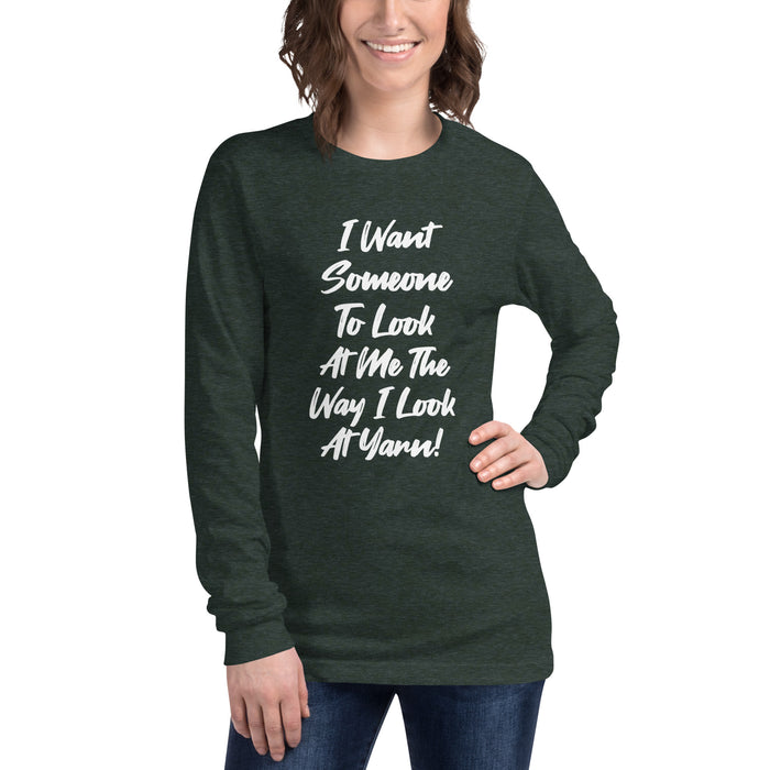 I Want Someone - Unisex Long Sleeve Tee