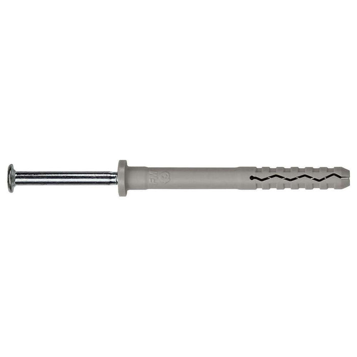 Iccons Nylon Hammer Screw 8 x 100mm Zinc
