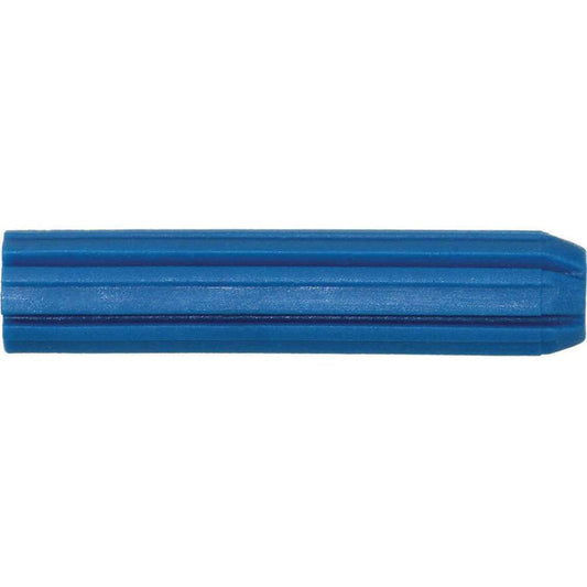 Iccons PVC Wall Plug Blue 8 x 50mm (25pk)