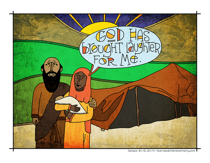 Illustration to accompany children's moment - Abram and Sarah