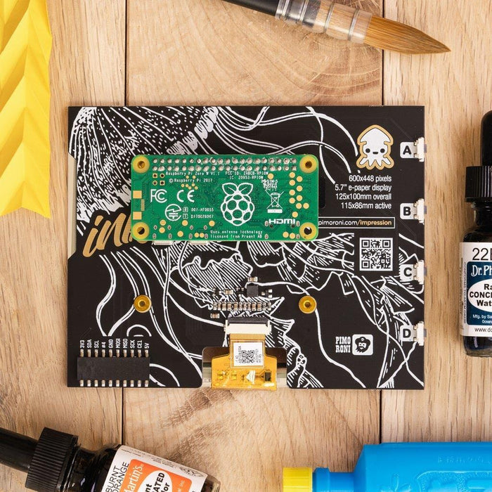 Inky Impression (7 colour ePaper/eInk/EPD) by Pimoroni - The Pi Hut