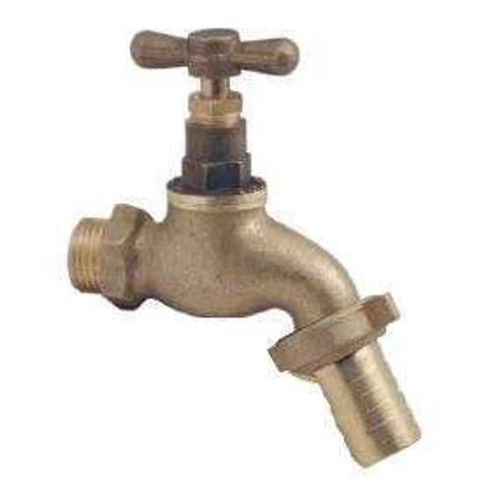 Inox Hose Cock 1/2" Brass