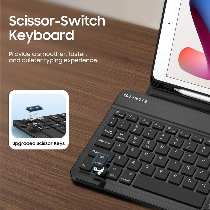 iPad 9th Gen (2021) / iPad 8th Gen / iPad 7th Gen 10.2" Backlit Keyboard Case | Fintie