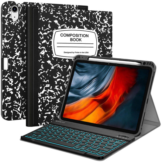 iPad Air 11-inch (M4 2026, M3 2025, M2 2024)/ iPad Air 5th Gen (2022) / iPad Air 4th Gen (2020) 10.9" Backlit Keyboard Case | Fintie