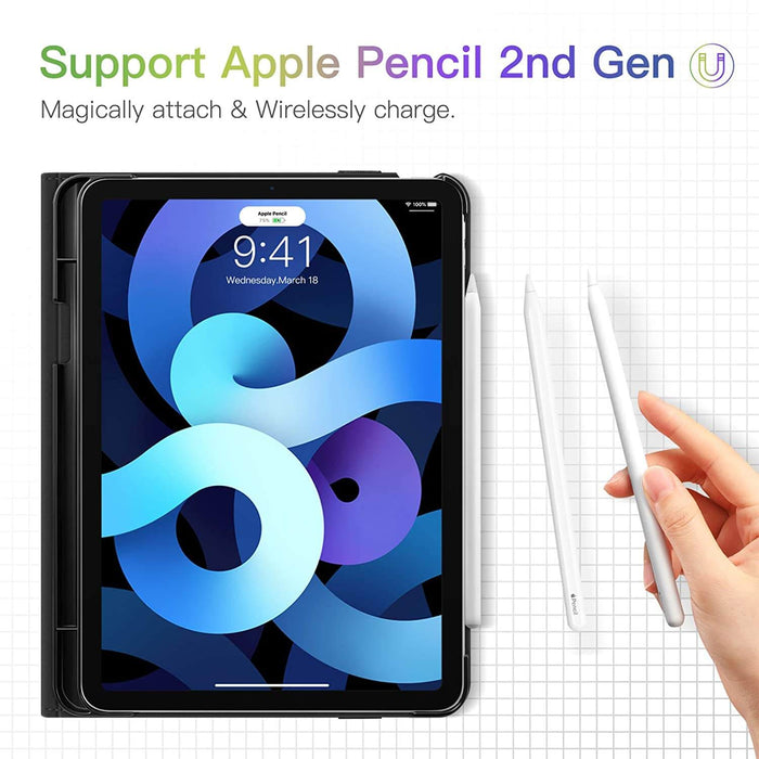 iPad Air 11" (M4 2026, M3 2025, M2 2024)/ iPad Air 5th/4th Gen (10.9") Multi-Angle Viewing Case | Fintie