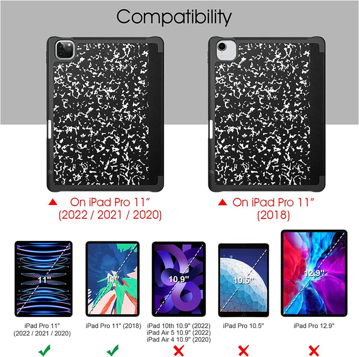 iPad Pro 11 4th/3rd Generation 2022/2021 Soft TPU Back Case | Fintie