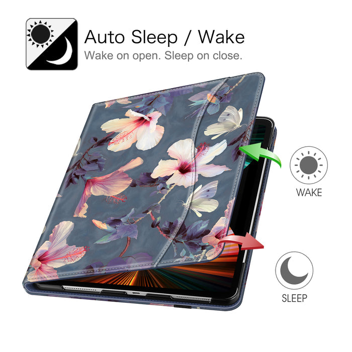 iPad Pro 12.9 Inch 6th/5th Gen 2022/2021 Multi-Angle Viewing Case | Fintie