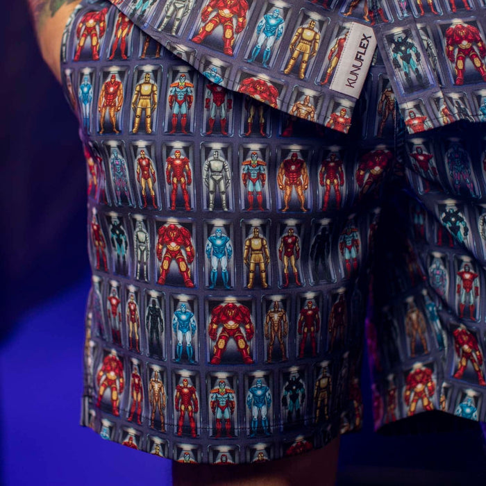 RSVLTS RSVLTS Iron Man “Hall of Armor” – Hybrid Shorts
