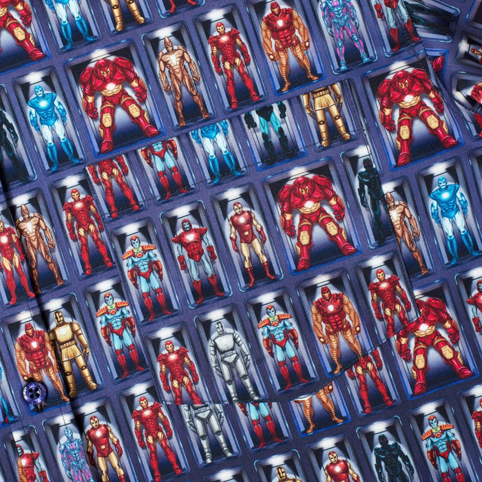 RSVLTS Marvel Short Sleeve Shirt Iron Man “Hall of Armor” – KUNUFLEX Short Sleeve Shirt