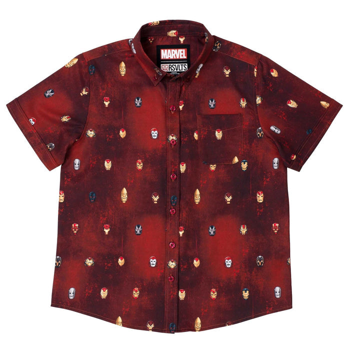 RSVLTS Marvel Youth Short Sleeve Shirt Iron Man “Lil Starks” – Youth KUNUFLEX Short Sleeve Shirt